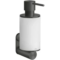 Дозатор для жидкого мыла Gessi Gessi316 54713#707 настенный, черный хром матовый