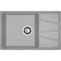 Кухонная мойка GranFest Vertex 780L 78x50 см, серый