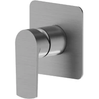 Смеситель для душа Newform Haka 72075E.59.064 встраиваемый, оружейная сталь матовый