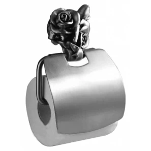 Изображение товара держатель для туалетной бумаги серебро art&max rose am-0919-t