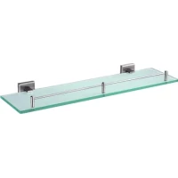 Полка стеклянная Gappo G1707 50 см, сатин 