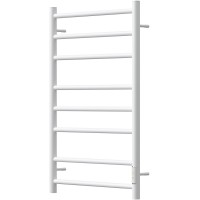 Полотенцесушитель электрический Point Аврора П8 PN10848W 800x432, диммер правый, белый матовый