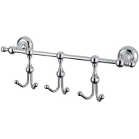 Планка с крючками Cezares Aphrodite APHRODITE-THK-01-M для ванны, хром