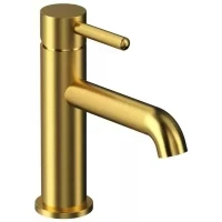 Смеситель для раковины Grocenberg GB2099GL золотой брашированный