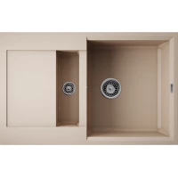 Кухонная мойка Omoikiri Tetogranit Sakaime 78-2-SA 4993116 78x50 см, бежевый