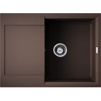 Кухонная мойка Omoikiri Tetogranit Sakaime 68-DC 4993192 68x50 см, темный шоколад