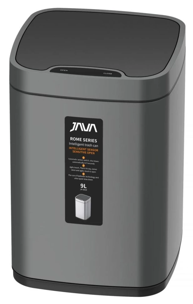 

Мусорное ведро 9л Java S-883-9Q