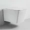 Унитаз подвесной Bond Cube F04-10 безободковый, с сиденьем микролифт, белый глянец - 4