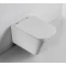 Унитаз подвесной Bond Cube F04-10 безободковый, с сиденьем микролифт, белый глянец - 3