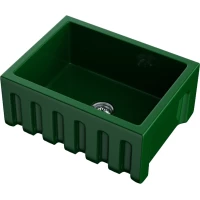 Кухонная мойка Omoikiri Natceramic Mikura 61-RG royal green glossy 4911255 61x46 см, зеленый глянец