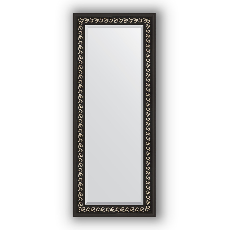 Зеркало 55х135 см черный ардеко Evoform Exclusive BY 1155