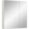 Зеркальный шкаф 60x65 см белый Runo Лада 00-00001159                  - 1