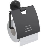 Держатель туалетной бумаги Aquatek Бетта AQ4609MB черный матовый