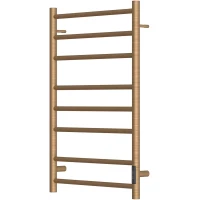 Полотенцесушитель электрический Point Аврора П8 PN10858BR 800x532, диммер правый, бронза