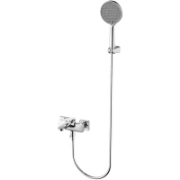 Смеситель для ванны AQUAme Imola AQM6712CR с душевым гарнитуром, хром