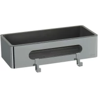 Полка для ванной Lemark Shelf Line 9771043 29,5 см, хром/графит