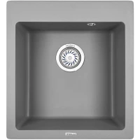 Кухонная мойка Granula 4651, алюминиум