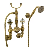 Смеситель для душа Migliore Cristalia Swarovski ML.CRS-3746.BR