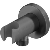 Подключение для душевого шланга с держателем Whitecross Y Y1005GM оружейная сталь