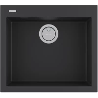 Кухонная мойка Paulmark Acrystone Decoration Anthracite PM935650-AN 56x50 см, антрацит