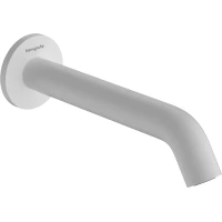 Излив для ванны Hansgrohe Tecturis S 73411700 198 мм, белый матовый