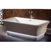 Акриловая ванна Abber AB9221 170x85 см, отдельностоящая, белый