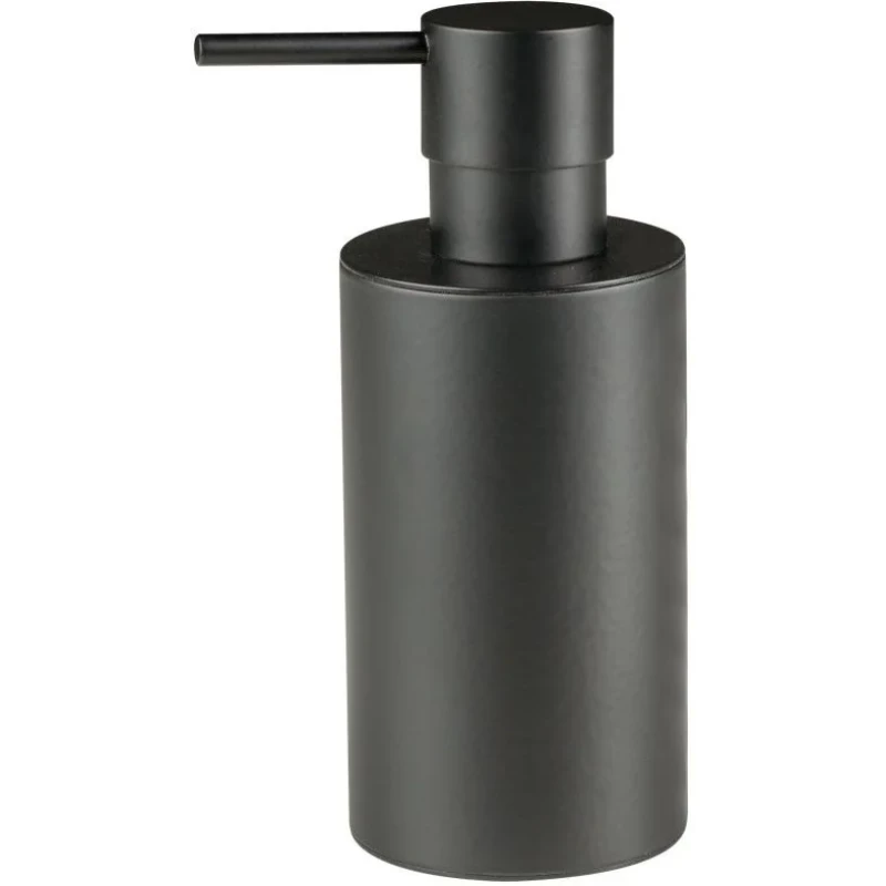 Дозатор для жидкого мыла Stil Haus Tondo 1206(23-NE) настольный, черный матовый