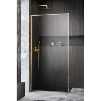 Душевая перегородка Radaway Modo F SL Gold II 60 Left 10419064-09-01L профиль золотой, стекло прозрачное