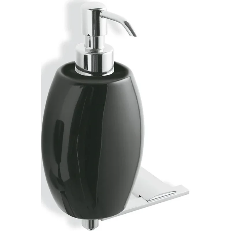 Дозатор для жидкого мыла Stil Haus Aria AR30(08-NE) настенный, хром/черный