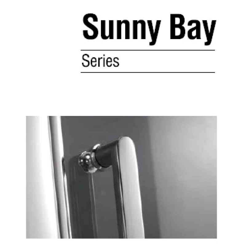 Душевой уголок 80x80 см Gemy Sunny Bay S28150-A80 прозрачное