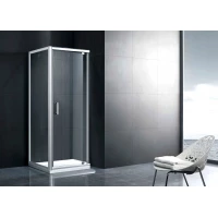 Душевой уголок 80x80 см Gemy Sunny Bay S28150-A80 прозрачное