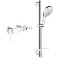 Смеситель для ванны Grohe Plus 33553003 + 26591000