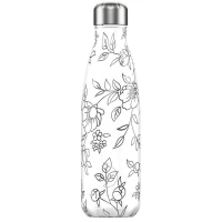 Термос 0,5 л Chilly's Bottles Line Drawing Flowers B500LDFLR
