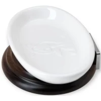 Мыльница Stil Haus Minerva M09(08-33) настенная, хром/орех