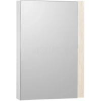 Зеркальный шкаф 55x80 см дуб верона/белый глянец L/R Акватон Кантри 1A257702AHB20