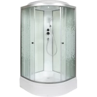 Душевая кабина 90x90x215 см Deto L790EL интимато