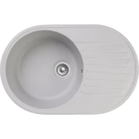 Кухонная мойка GranFest Quarz 18 73,7x47,8 см, серый