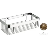 Полка для ванной Sanibano H277/BR 30 см, бронза