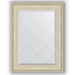 Изображение товара зеркало 68x90 см травленое серебро evoform exclusive-g by 4112