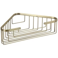 Полка угловая 25x25 см Veragio Baskets Bronzo VR.GFT-9039.BR