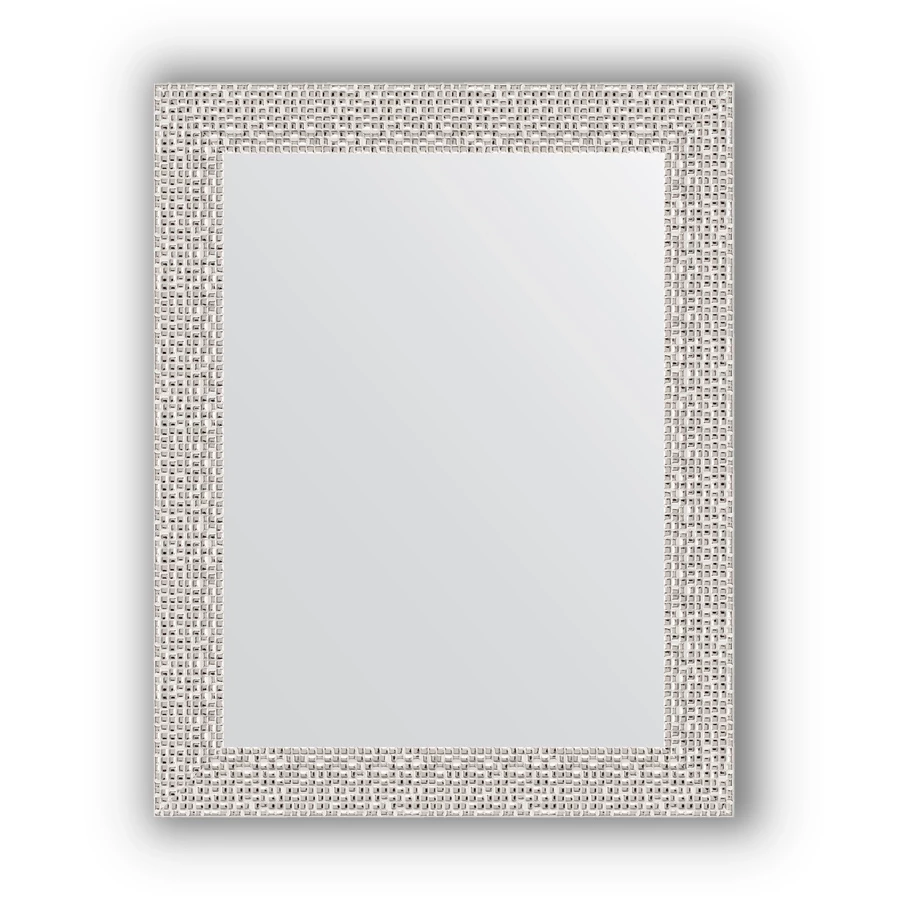 Зеркало 38x48 см мозаика хром Evoform Definite BY 3004 мозаика стикерная форменная пони