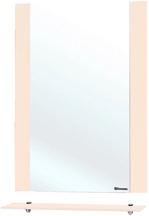 Зеркало 68x80 см бежевый глянец Bellezza Рокко 4613711030073 зеркало со шкафом bellezza