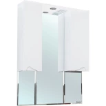 Изображение товара зеркальный шкаф 96x100,3 см белый глянец bellezza эйфория 4619117180015