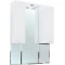 Зеркальный шкаф 96x100,3 см белый глянец Bellezza Эйфория 4619117180015 - 1