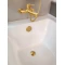 Слив-перелив для ванны AltroBagno Beni aggiuntivi BD 070305 OrSp автомат, золотой матовый - 8