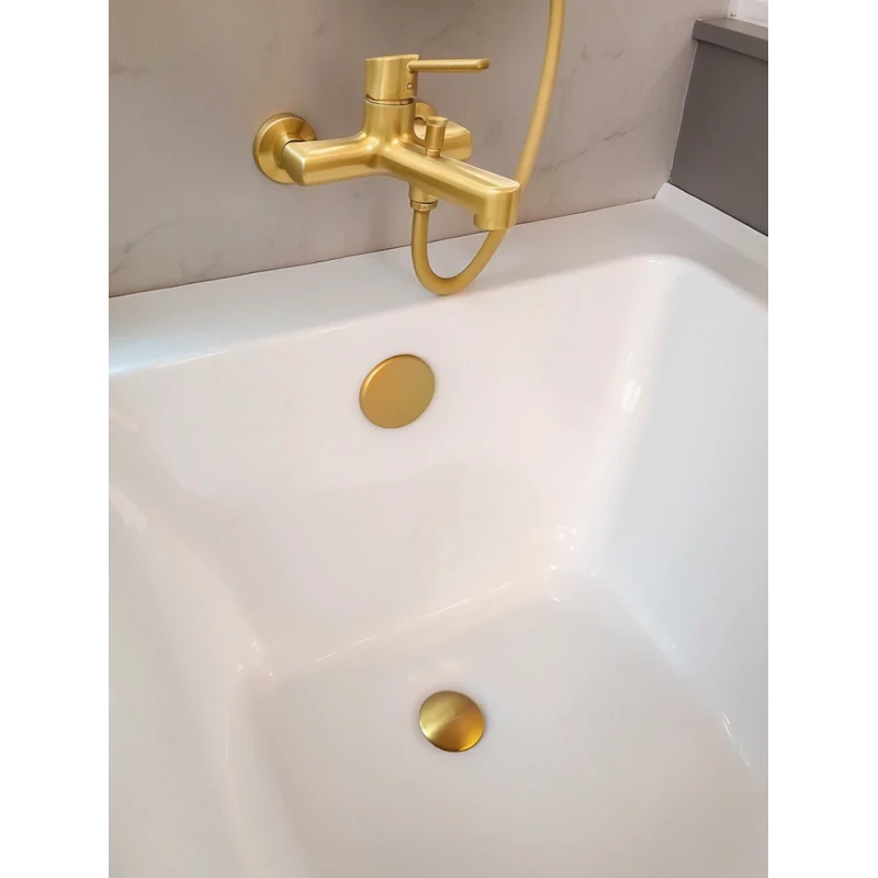 Слив-перелив для ванны AltroBagno Beni aggiuntivi BD 070305 OrSp автомат, золотой матовый
