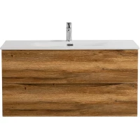 Тумба под раковину BelBagno Marino Rovere Rustico MARINO-CER-N-1000-2C-SO-RR-P 99,6 см, подвесная, дуб Rustico