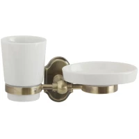 Стакан с мыльницей Veragio Stanford Bronzo VR.STD-7743.BR