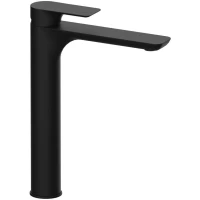 Смеситель для раковины Remer Infinity I11LNO без донного клапана, черный матовый