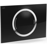 Кнопка смыва Mepa Zero 421855 для инсталляции, черный/хром/черный